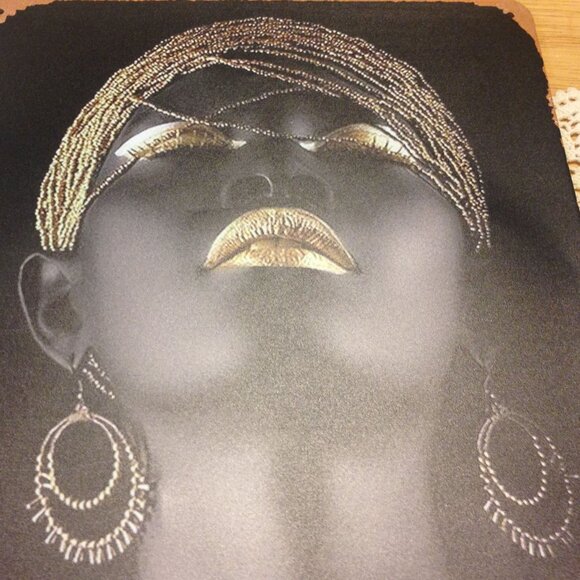 Opulent Goddess, Distressed rustic look wall art - Picture 2 of 5